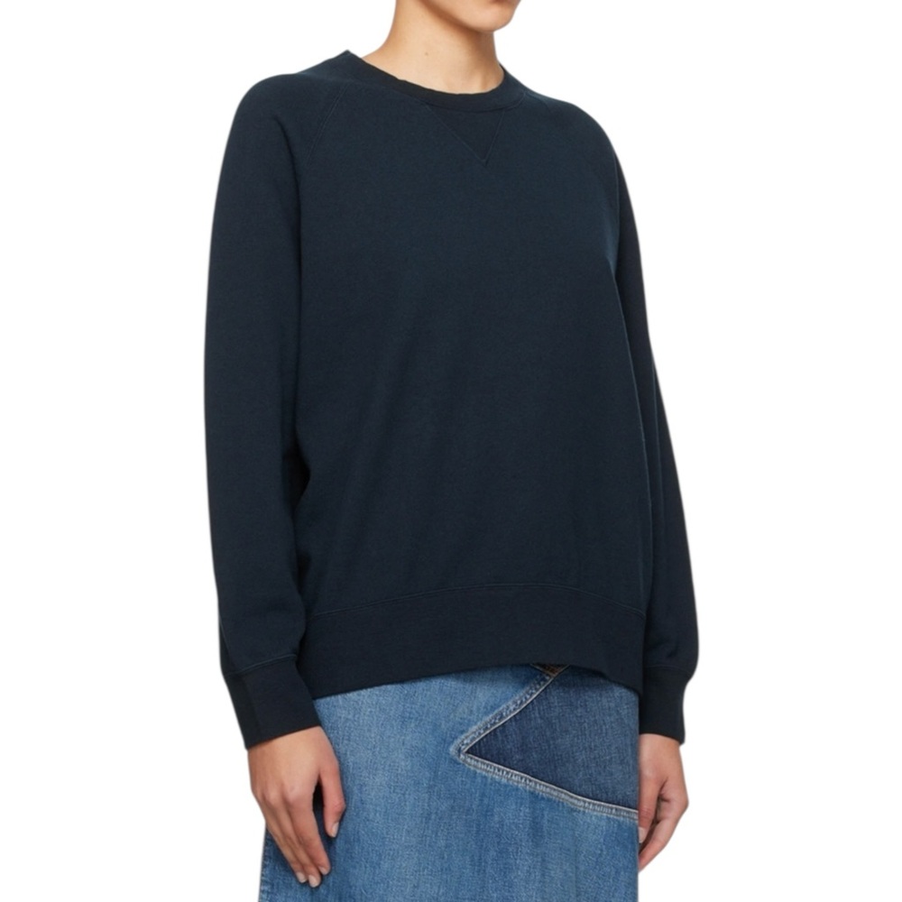 Visvim Amplus Sweatshirt In Navy